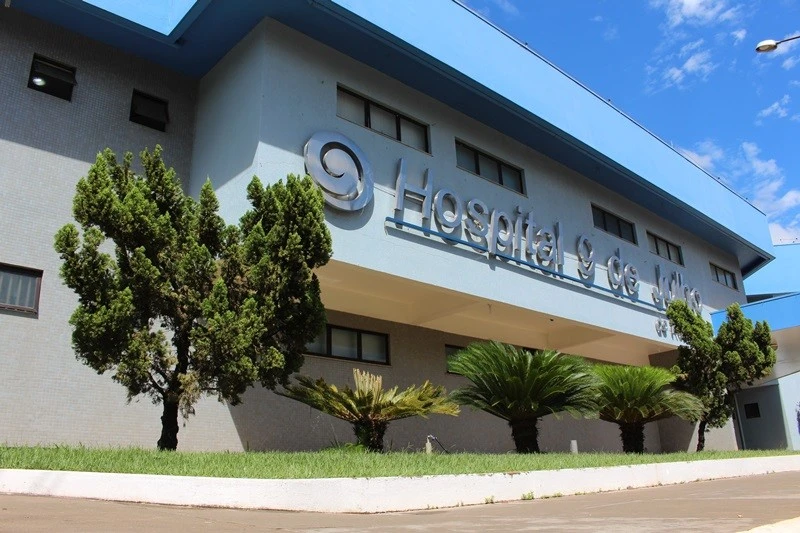 Fachada do Hospital 9 de Julho